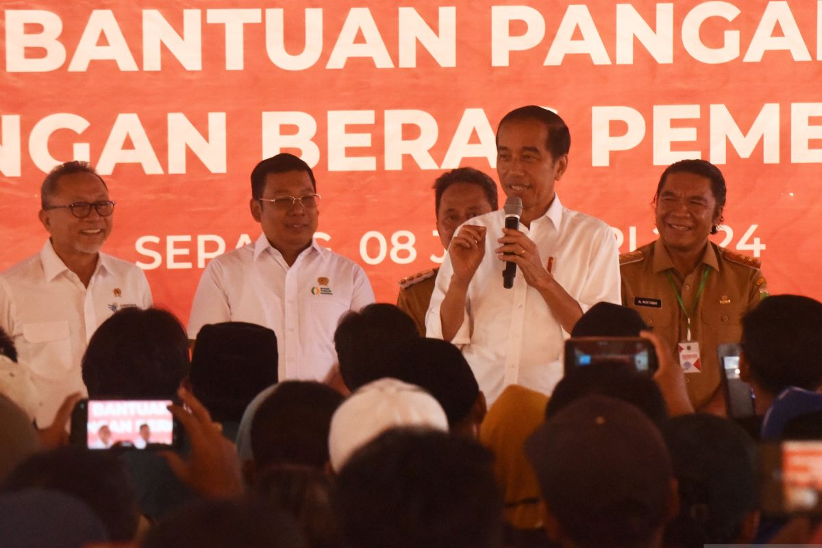 Jokowi: Substansi visi capres-cawapres di debat tidak tampak