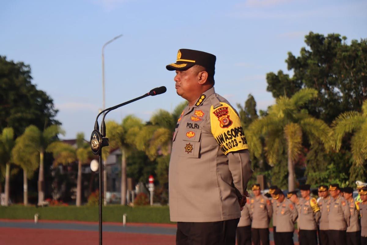 Polda Aceh ingatkan personel jaga etika Polri pada Pemilu 2024