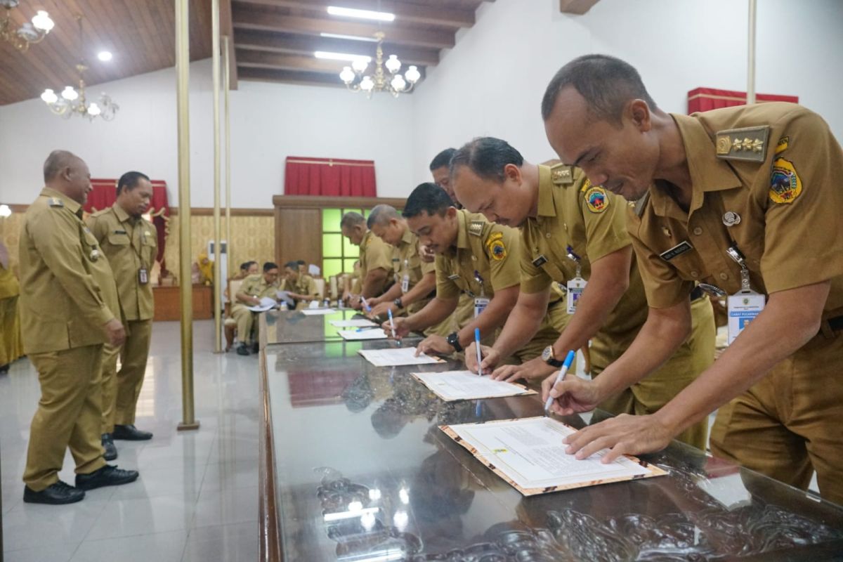 OPD di Kabupaten Pati tandatangani pakta integritas