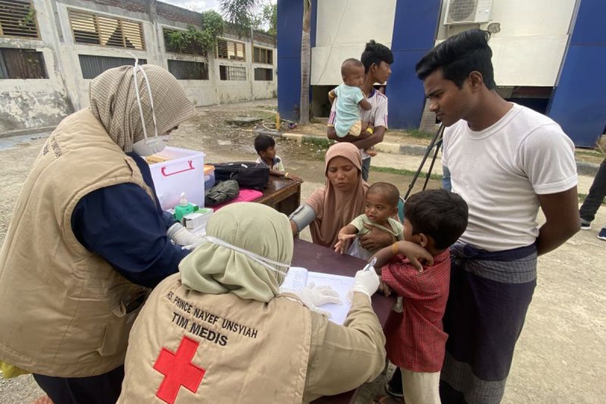 RS Pendidikan USK kerja sama dengan IOM beri layanan kesehatan imigran Rohingya di Aceh