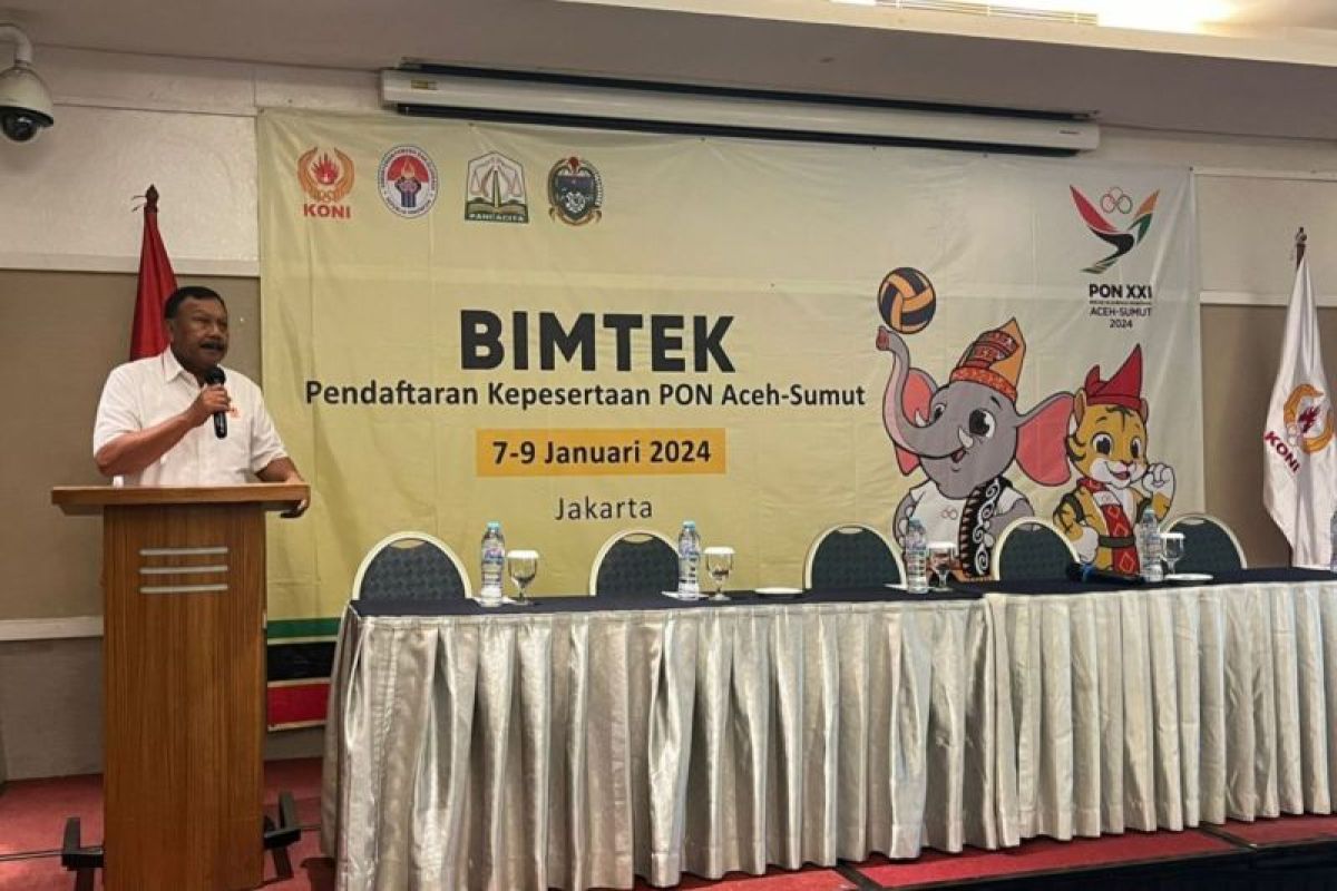 Bimtek pendaftaran peserta PON 2024 resmi dibuka