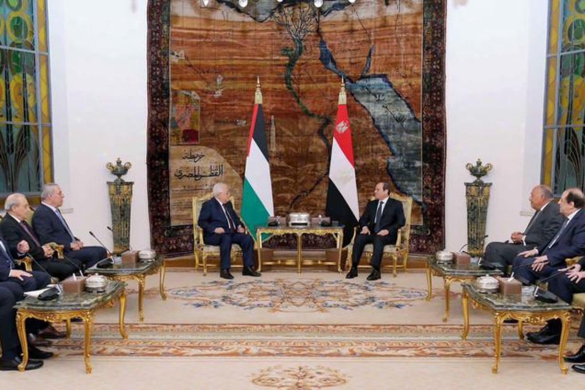 Presiden Mesir dan Palestina bertemu bahas konflik Gaza
