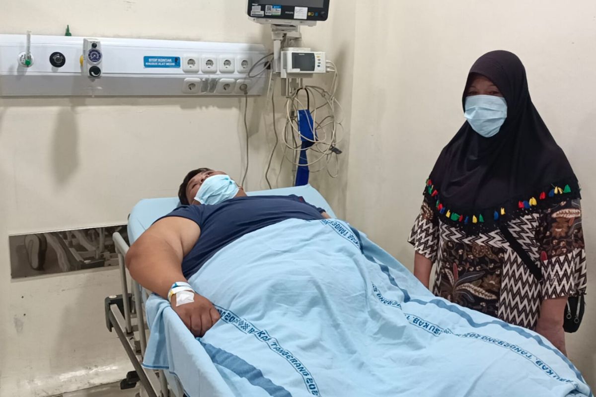 Pasien obesitas berbobot 230 kg ditangani tim dokter RSUD Tangerang