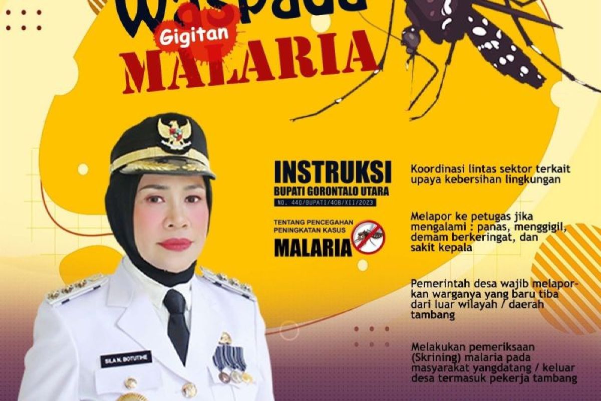 Pemkab Gorontalo Utara gerak cepat tangani malaria