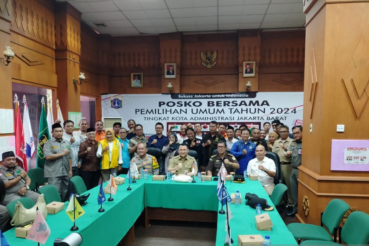 Posko bersama Pemilu 2024 di Jakbar bisa jadi wadah koordinasi