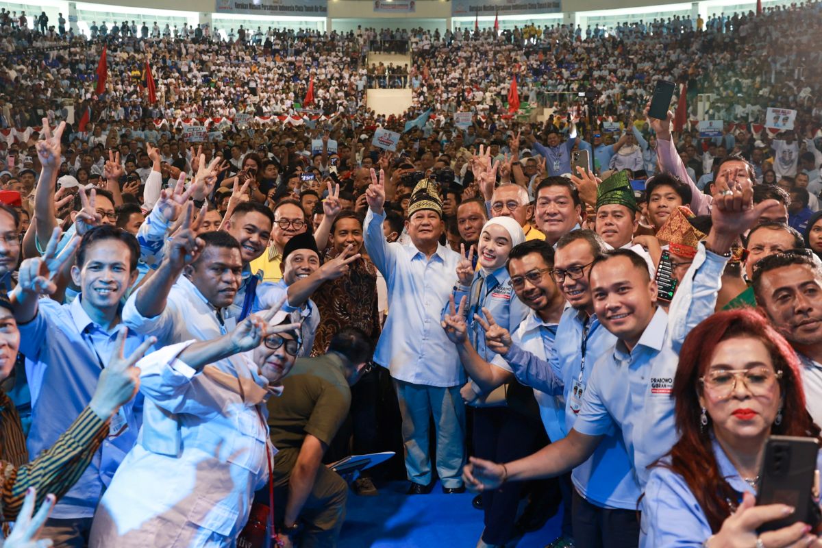 Banyak dukungan di medsos pascadebat, Prabowo: Saya terharu