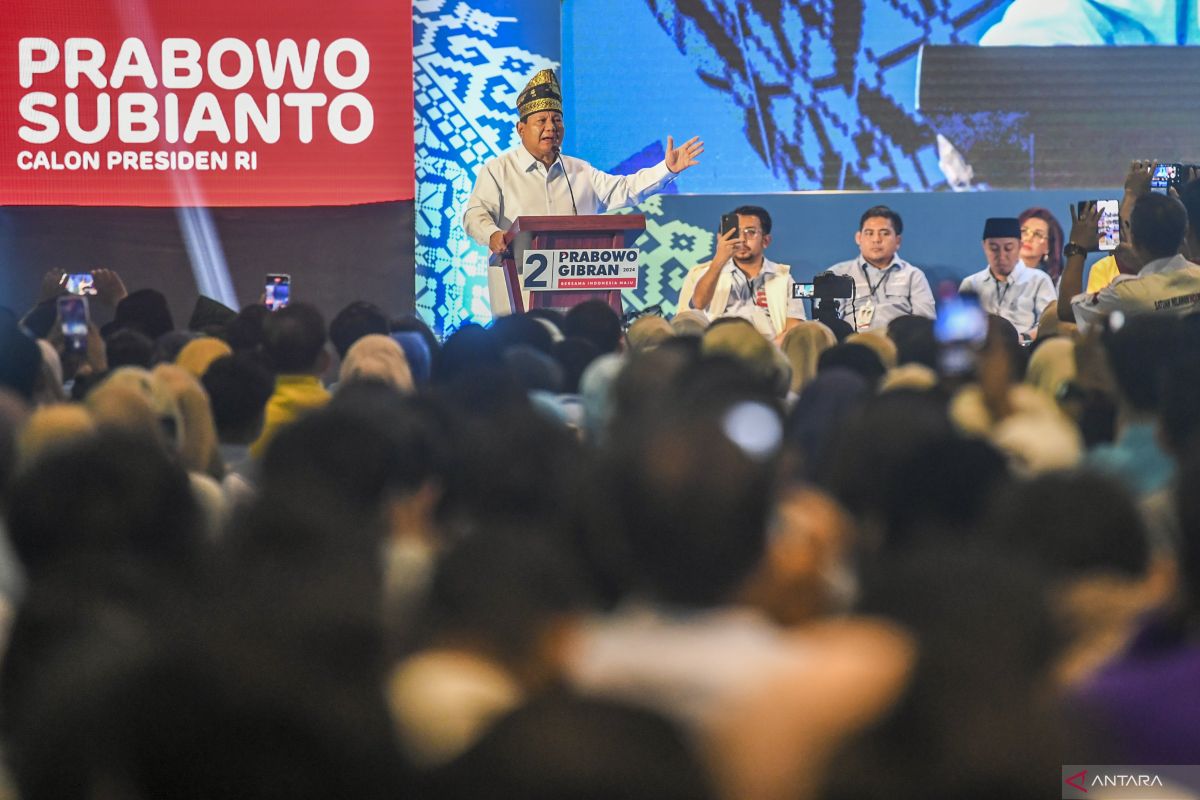 Prabowo: Indonesia harus dipimpin sosok yang arif dan bijaksana