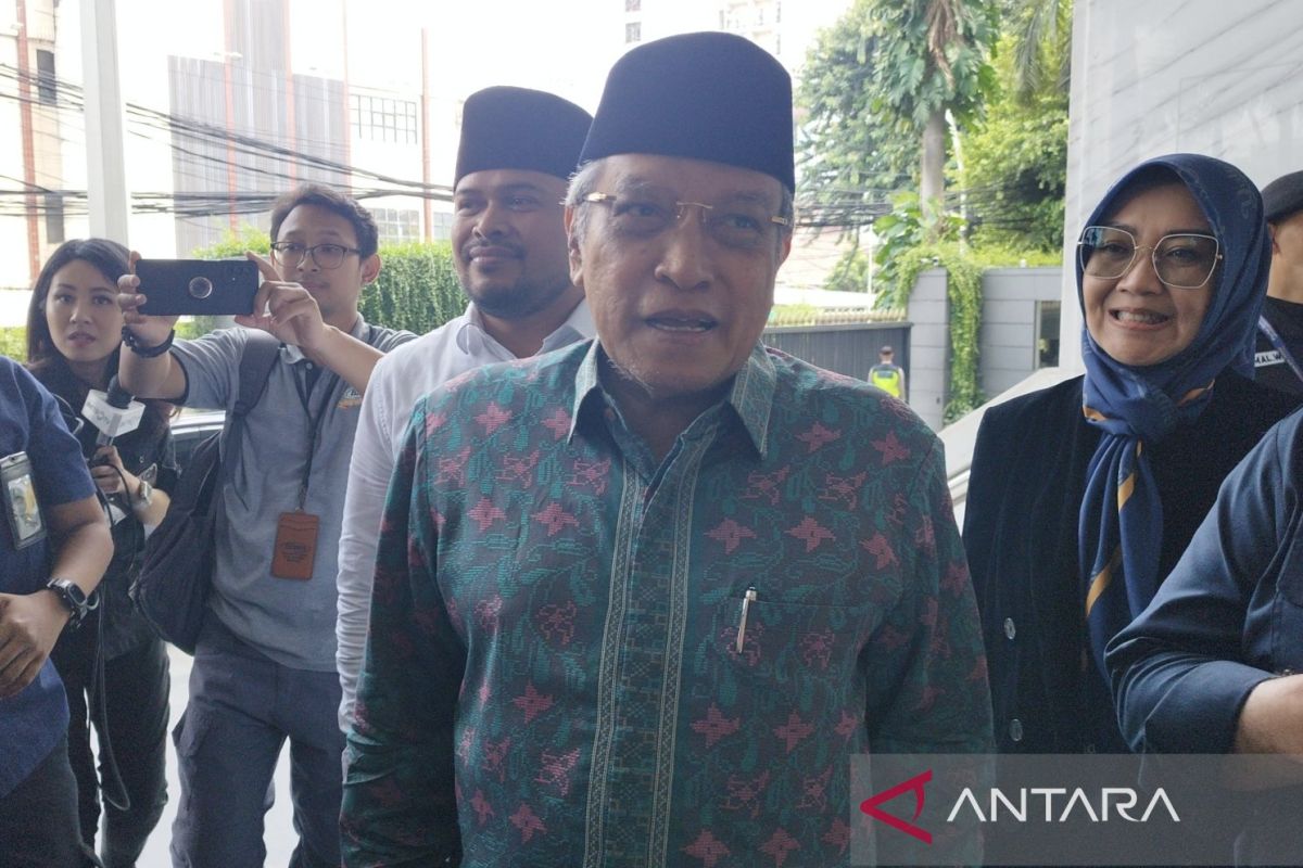 Said Aqil temui petinggi partai Koalisi Perubahan di NasDem Tower