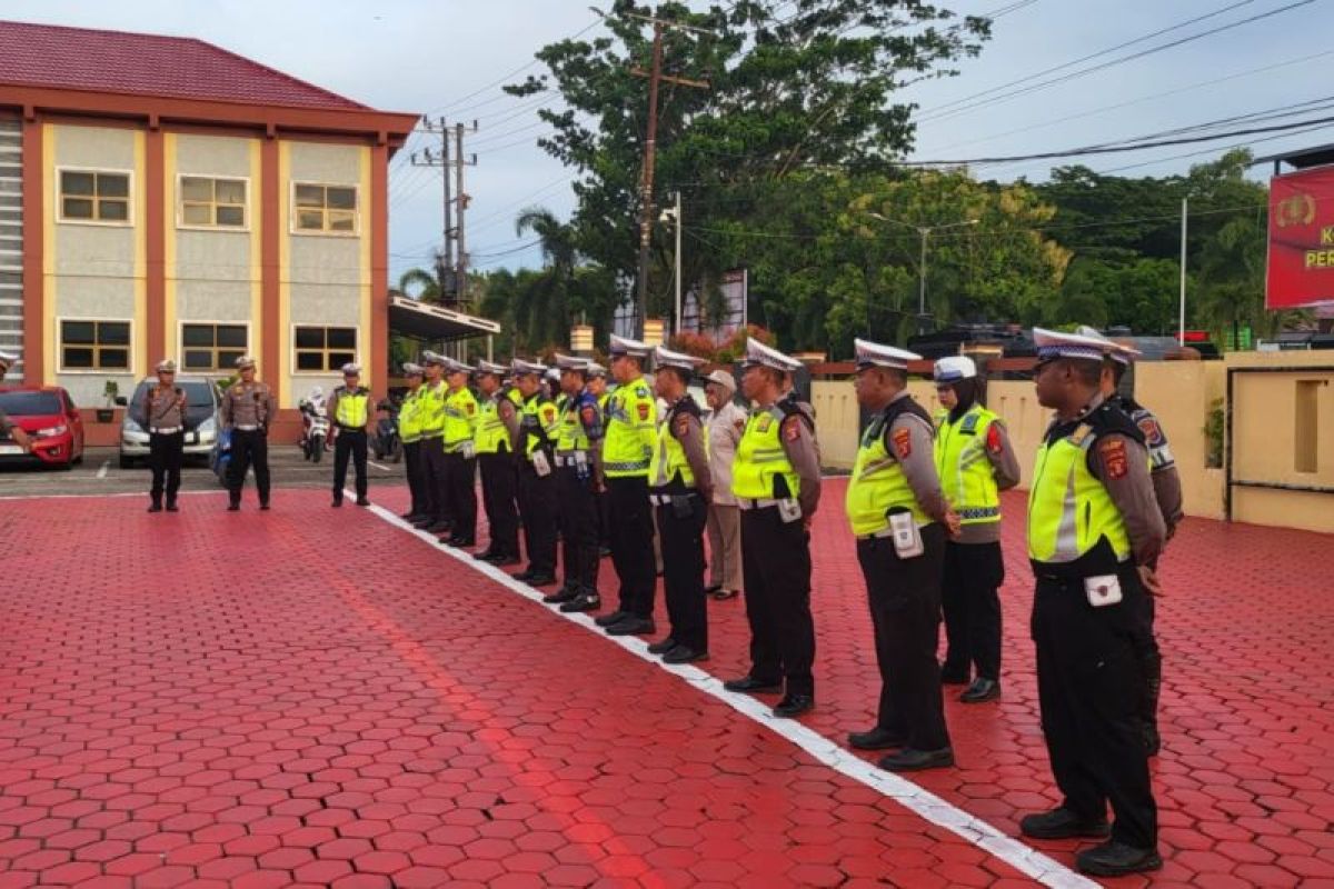 Satlantas Polres Paser gelar razia knalpot brong