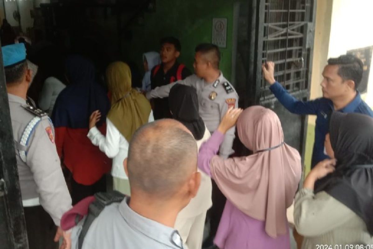 Polres Serdang Bedagai kawal proses sortir surat suara Pemilu 2024