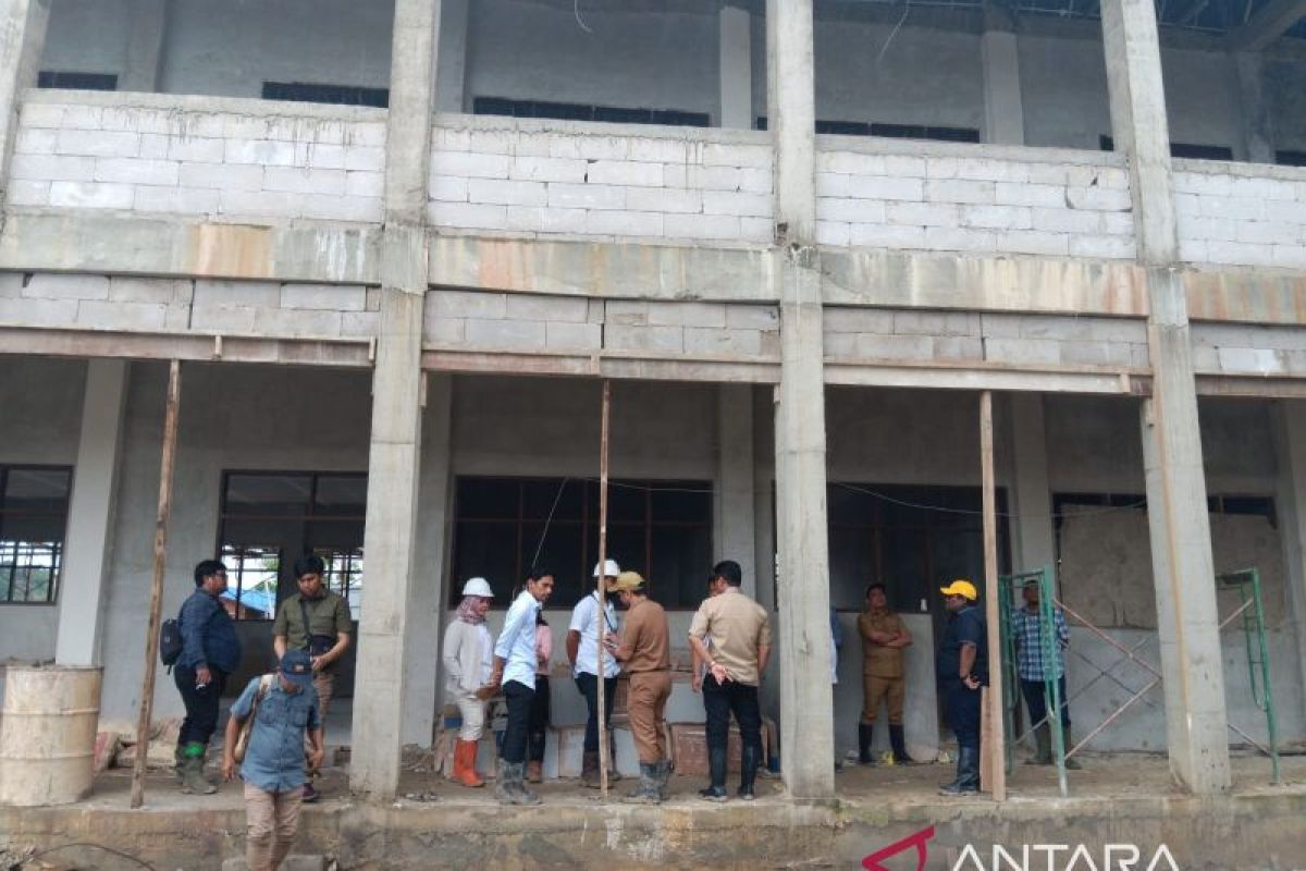 Pembangunan Sekolah Terpadu Balikpapan terkendala material dan cuaca