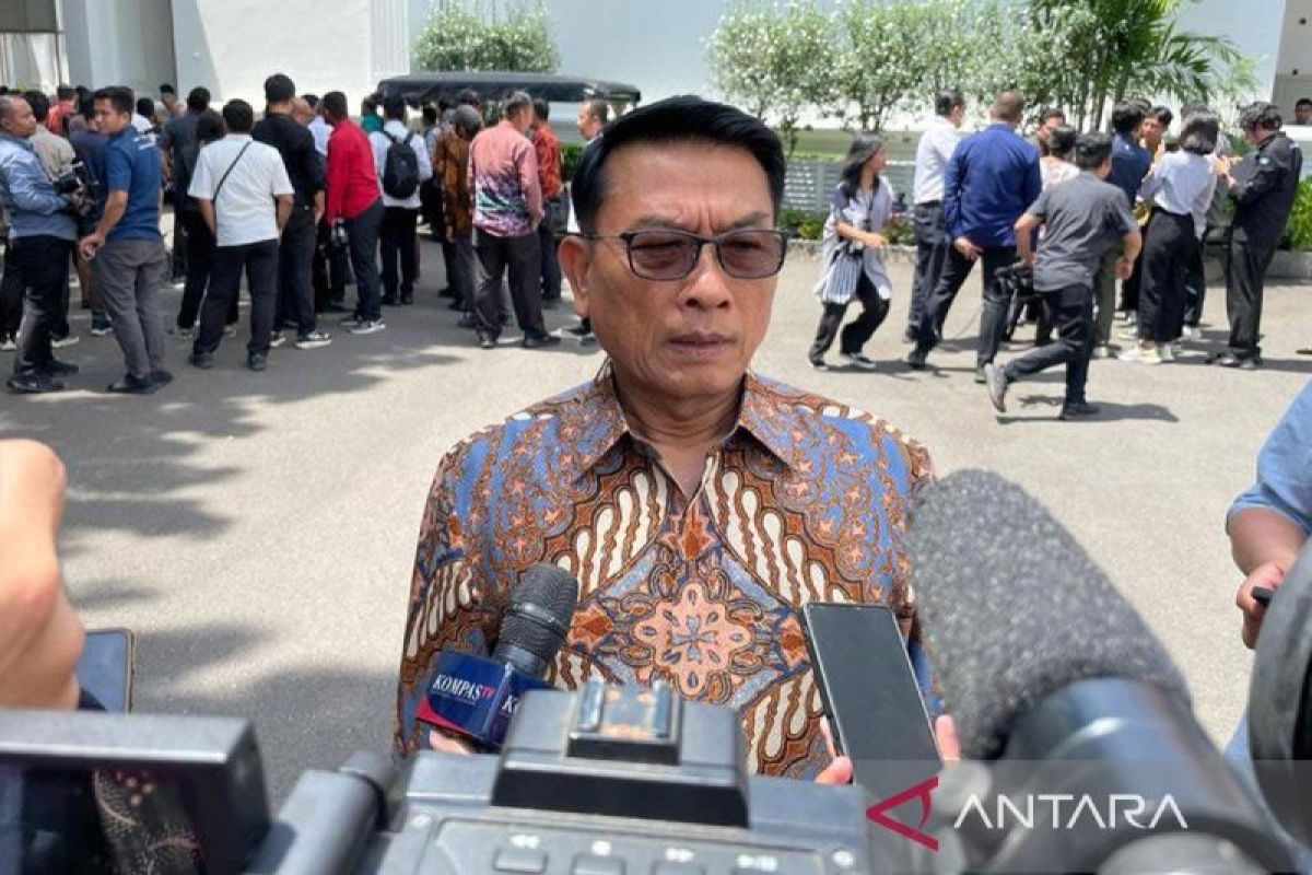 Moeldoko: Spanduk capres saat Presiden kunjungan kerja sulit dikontrol