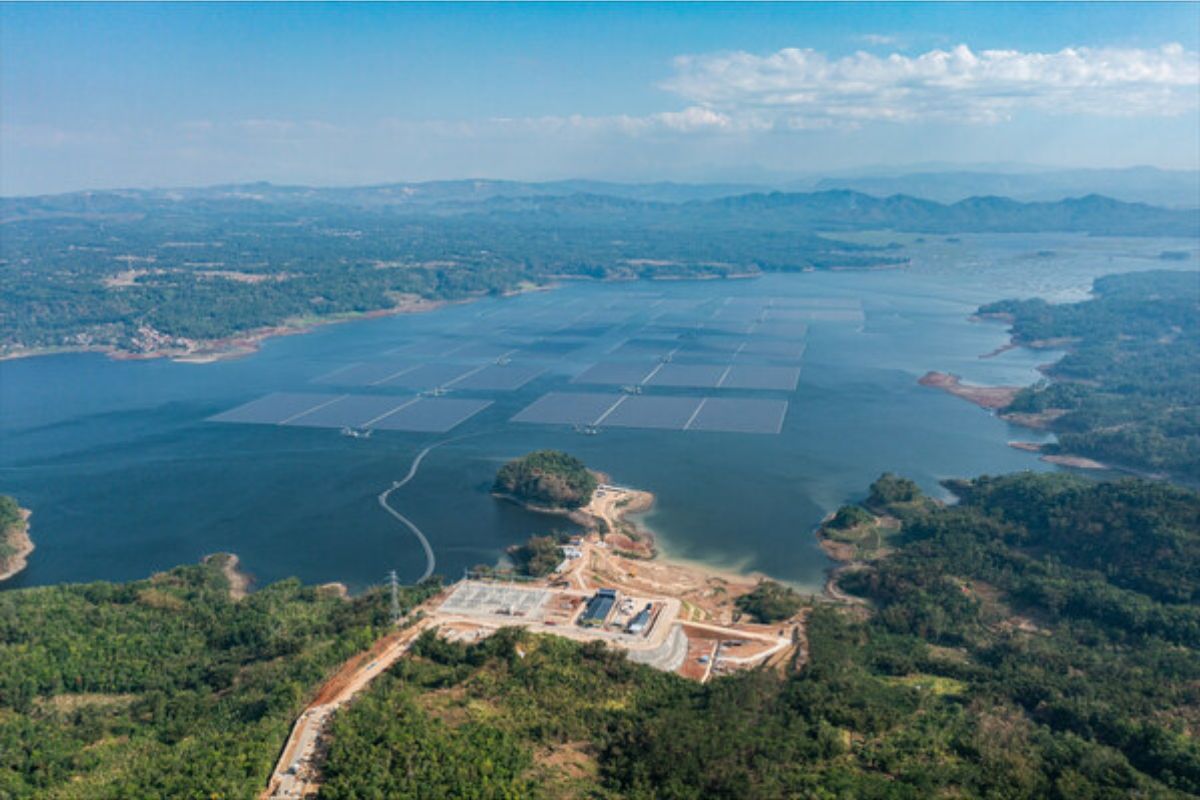 POWERCHINA Selesai Membangun dan Menyambungkan Proyek Fotovoltaik Terapung Terbesar di Asia