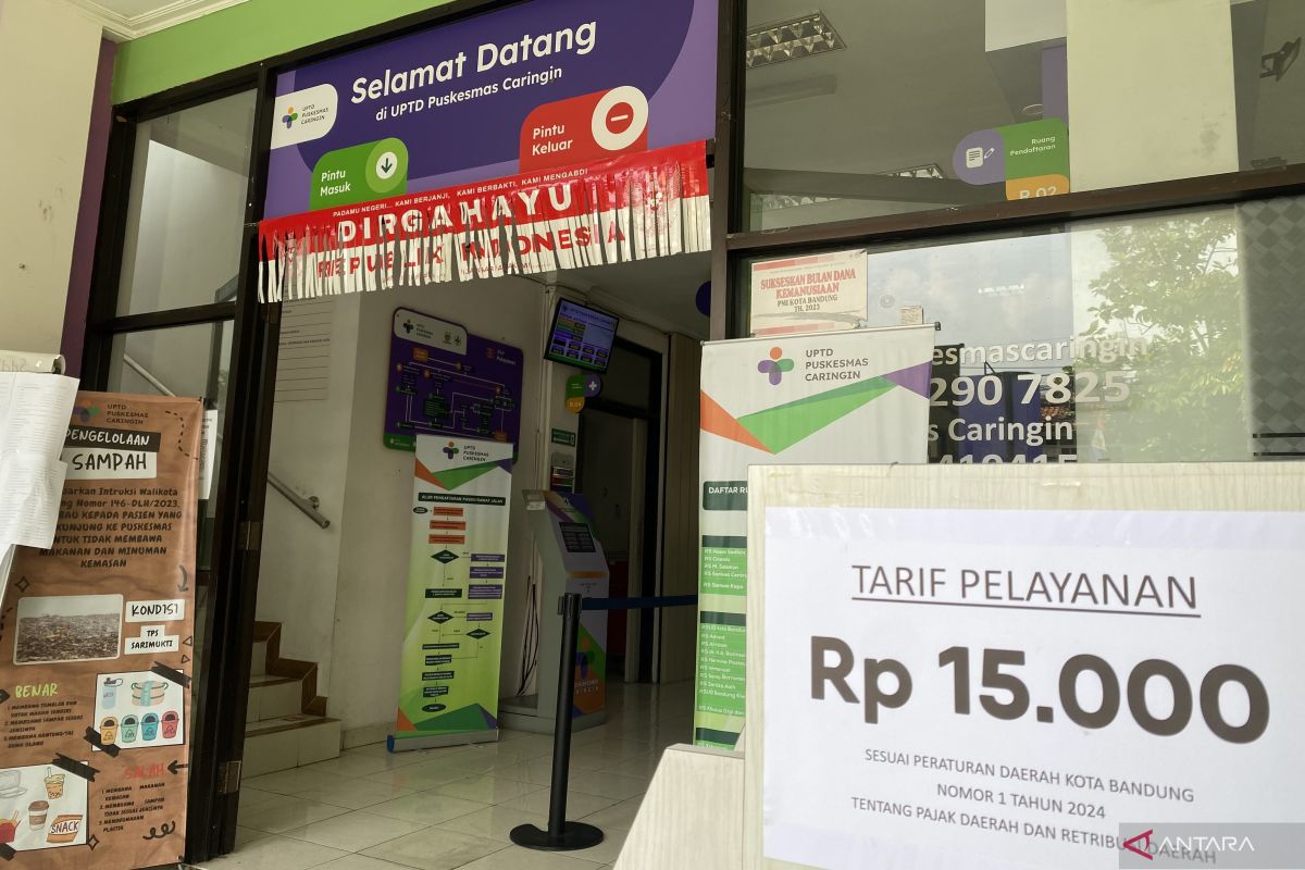 Kurangi subsidi, Pemkot Bandung naikkan tarif puskesmas jadi Rp15.000