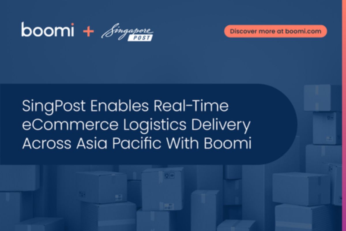 SingPost Enables Real-Time eCommerce Logistics Delivery Across Asia Pacific With Boomi
