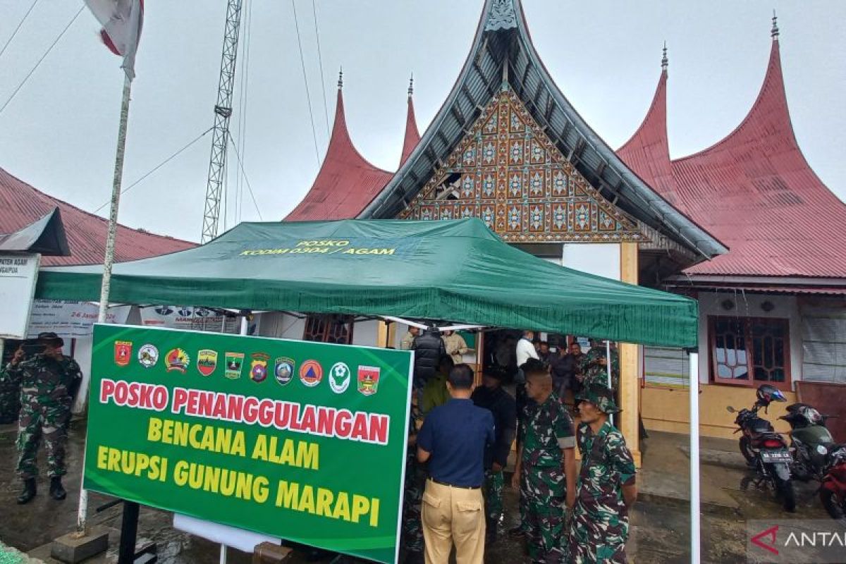 Posko Siaga Marapi didirikan di Batu Palano dan Bukit Batabuah Agam