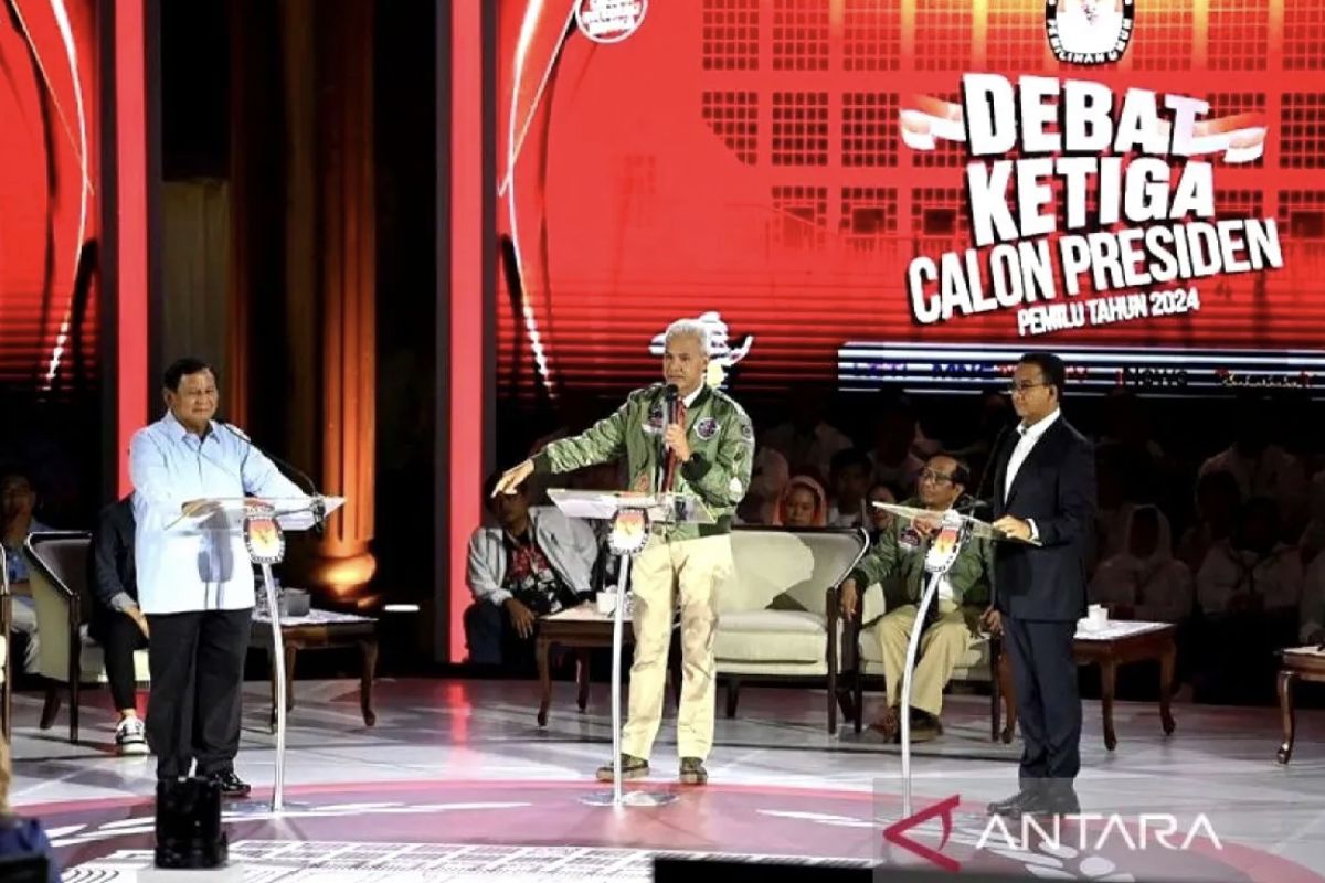 Gaya debat calon presiden yang saling serang lebih populer di kalangan generasi muda