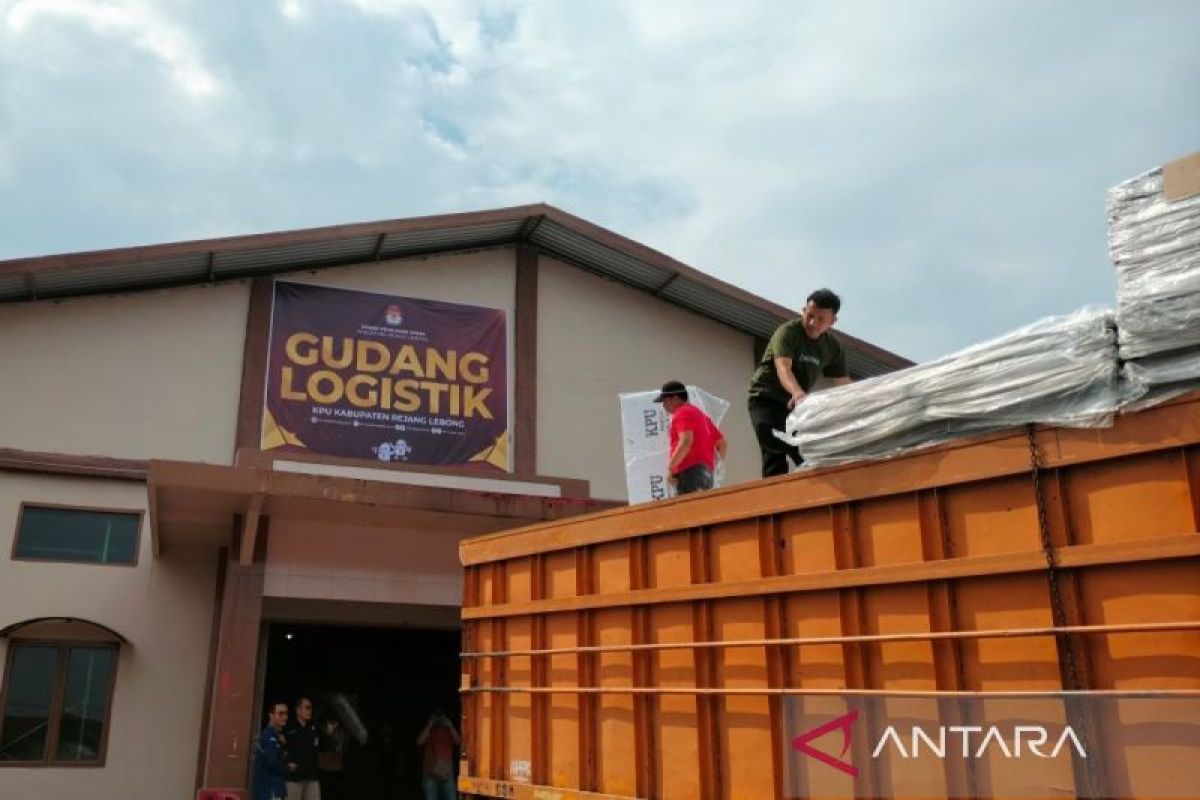 KPU Rejang Lebong tunggu pengiriman kelengkapan logistik Pemilu 2024