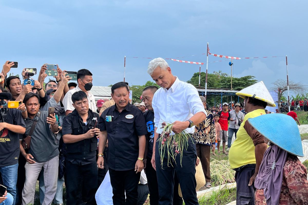 Ganjar minta TPN cek masalah sistem irigasi di Brebes