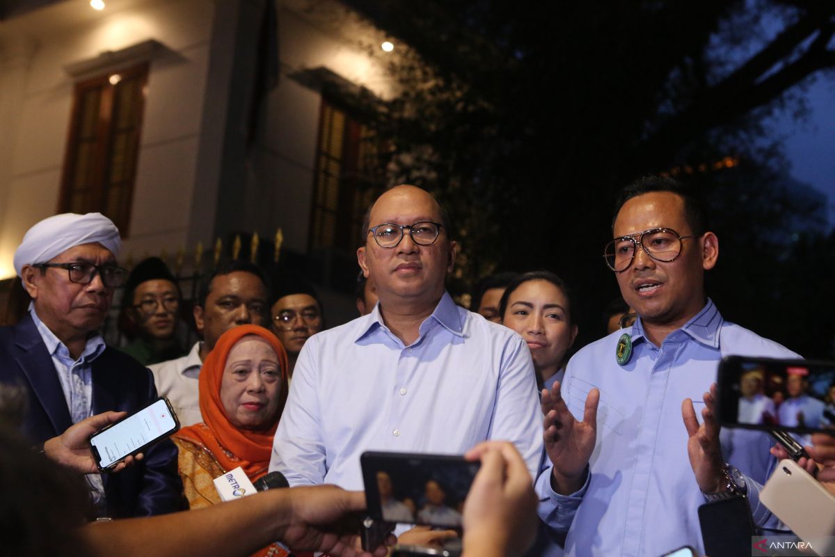 Pejuang PPP sampaikan aspirasi saat kunjungannya ke kediaman Prabowo