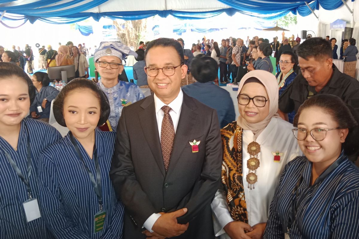 Anies Baswedan  sebut "Dhaup Ageng" cerminkan tingginya nilai budaya Jawa