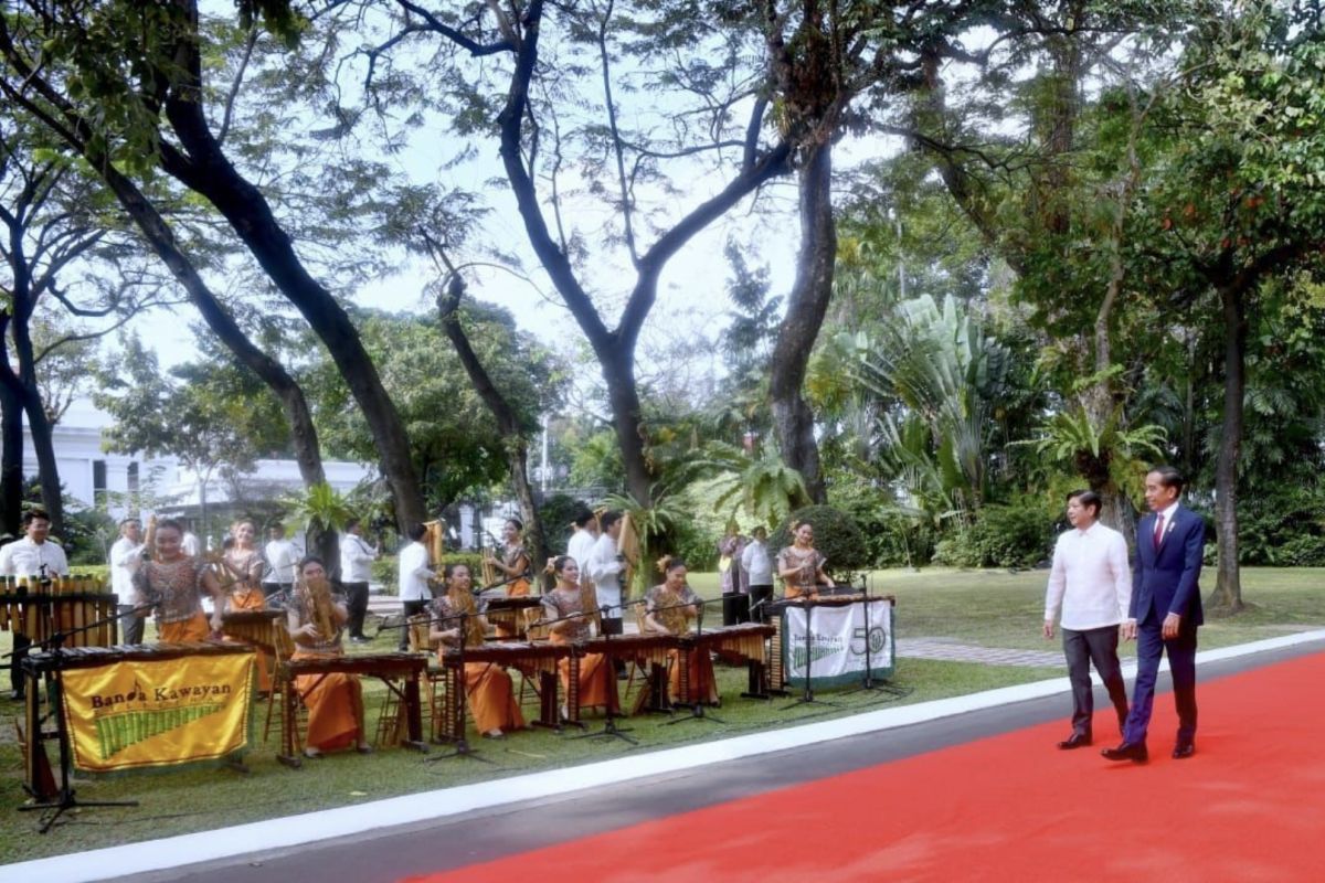 Jokowi temui Presiden Filipina di Istana Malacaang Manila
