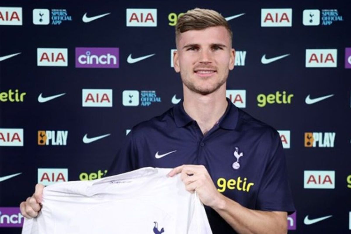 Tottenham resmi pinjam Timo Werner dari RB Leipzig