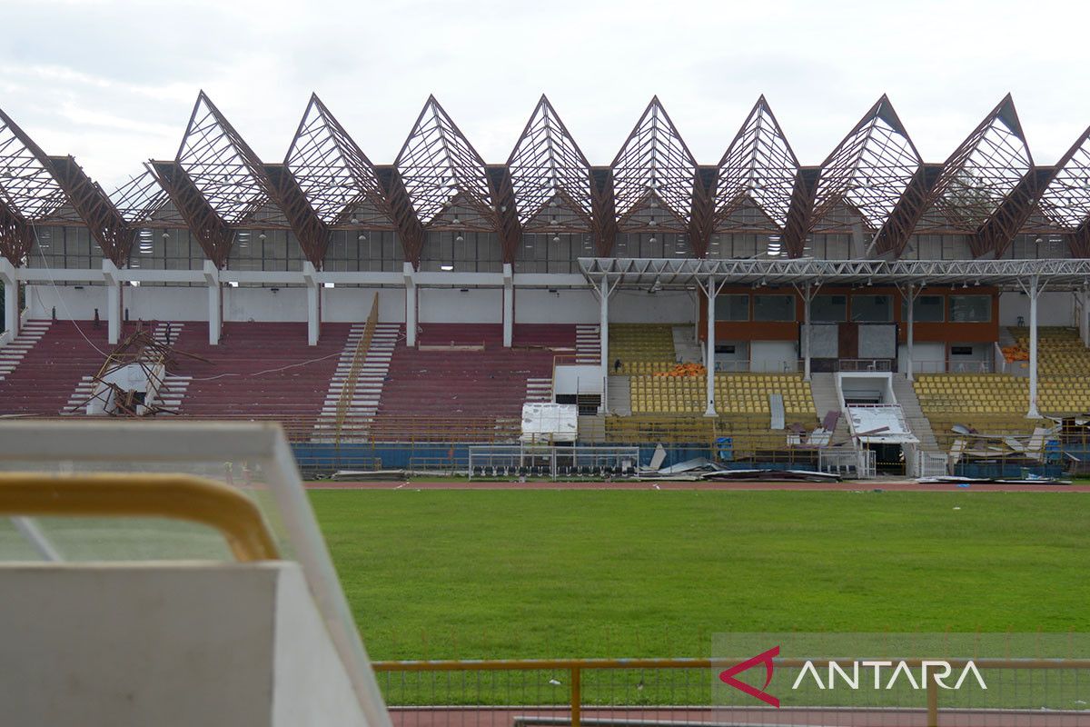 FOTO - Renovasi Stadion Harapan Bangsa Banda Aceh