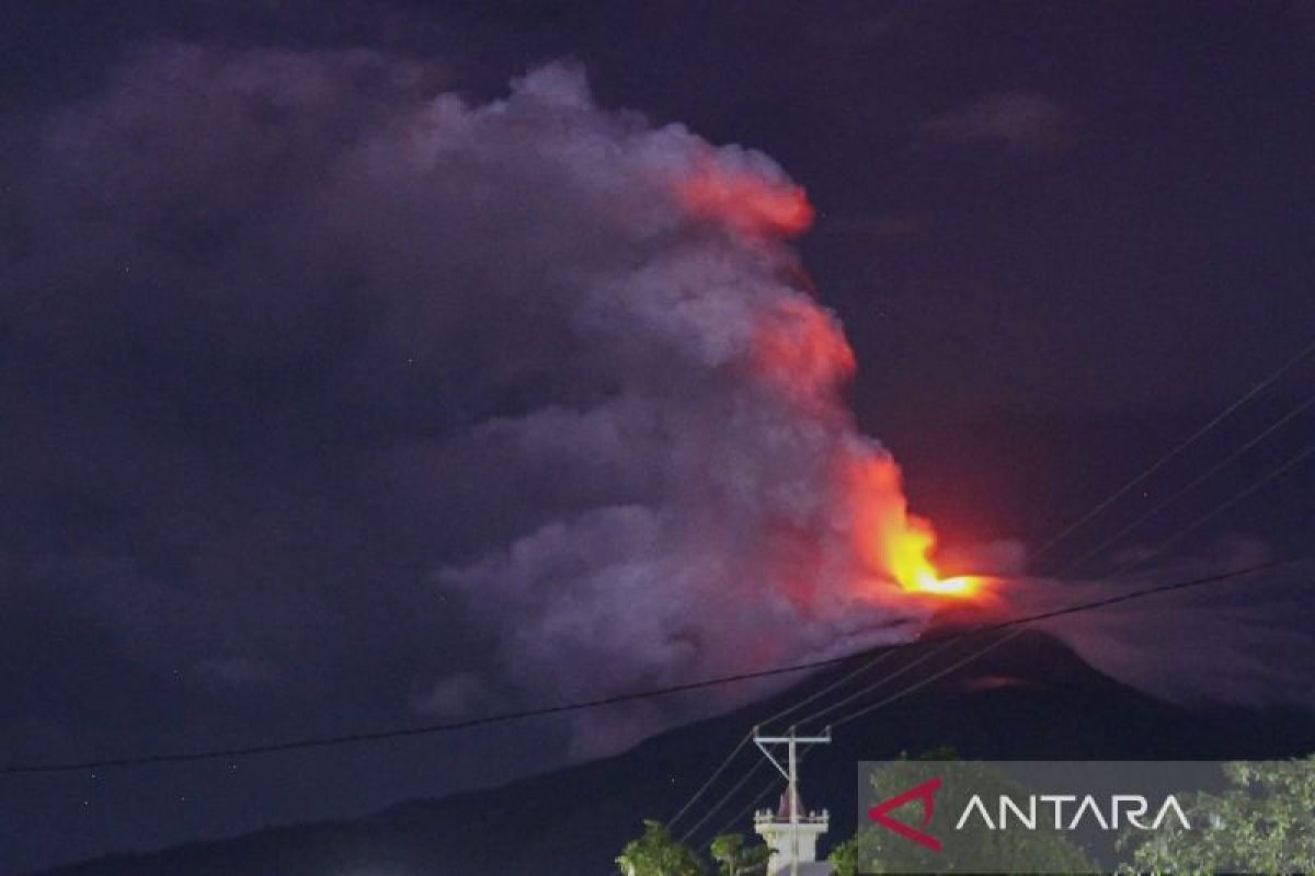 Status Gunung Lewotobi Laki-laki Naik Ke Level Awas - ANTARA News