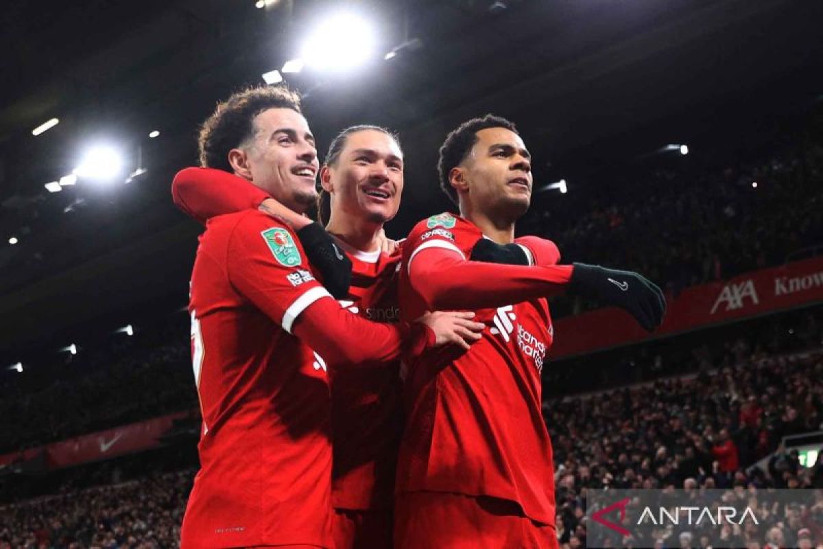 Liverpool raih kemenangan 3-1 atas Preston North End