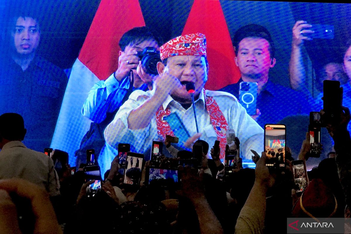 Prabowo kampanye di Bengkulu ditemani Zulhas dan  Raffi Ahmad