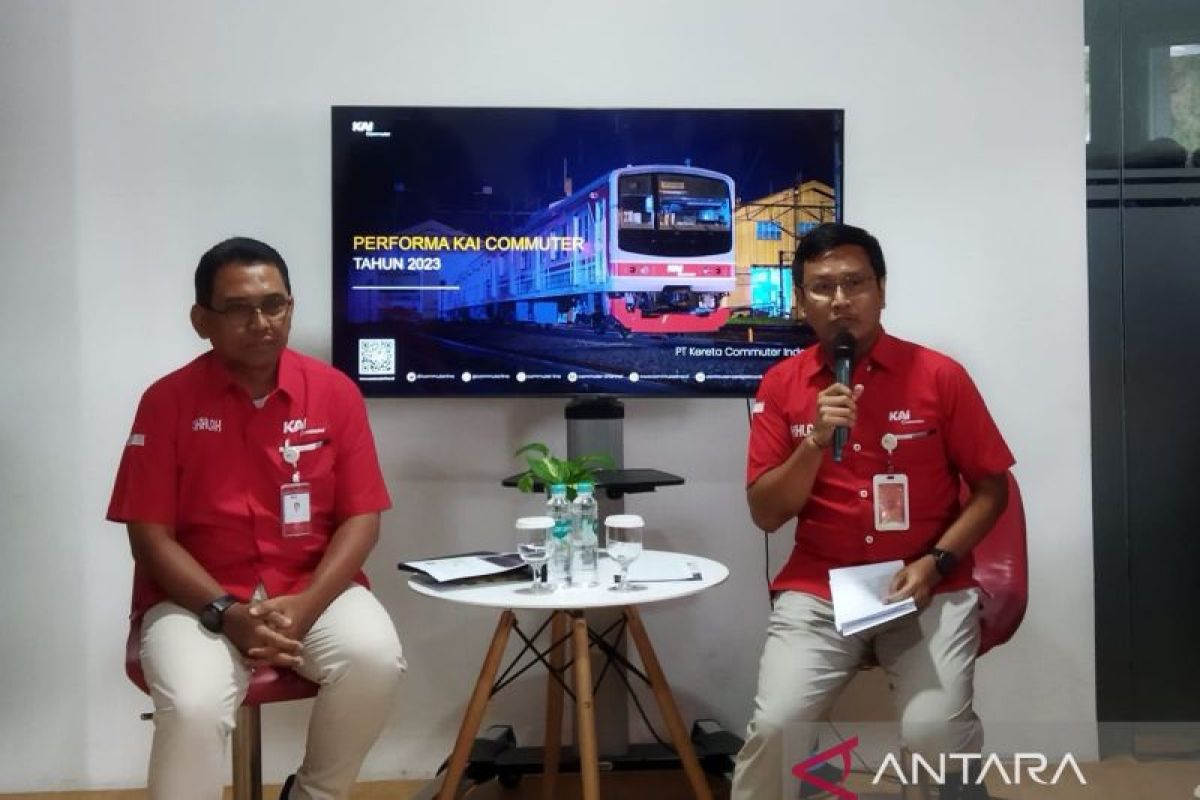 KAI Commuter layani 331 juta penumpang selama 2023