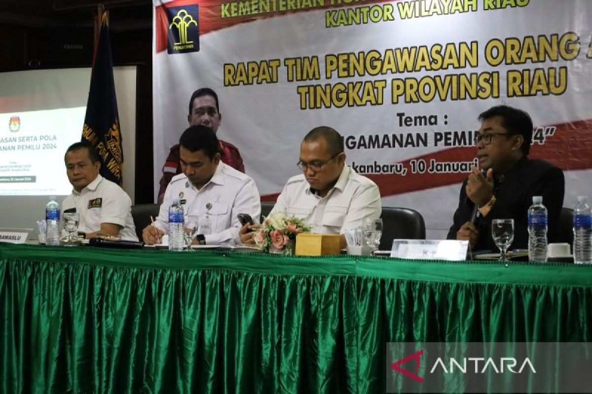 Kemenkumham Riau waspadai gangguan orang asing saat Pemilu 2024