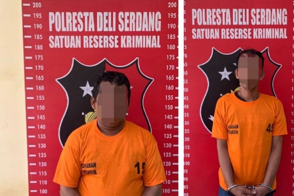 Polresta Deli Serdang tangkap dua pelaku judi togel