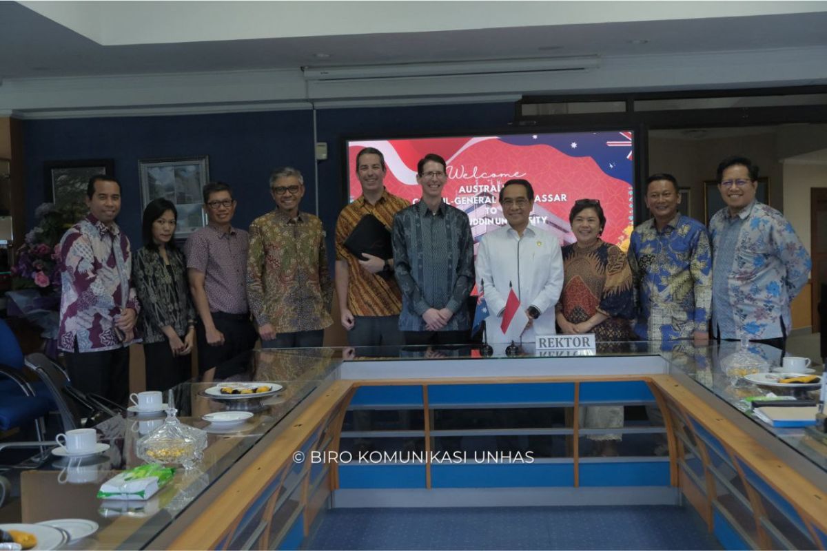 Konjen Australia di Makassar mengunjungi Unhas bahas kelanjutan PAIR