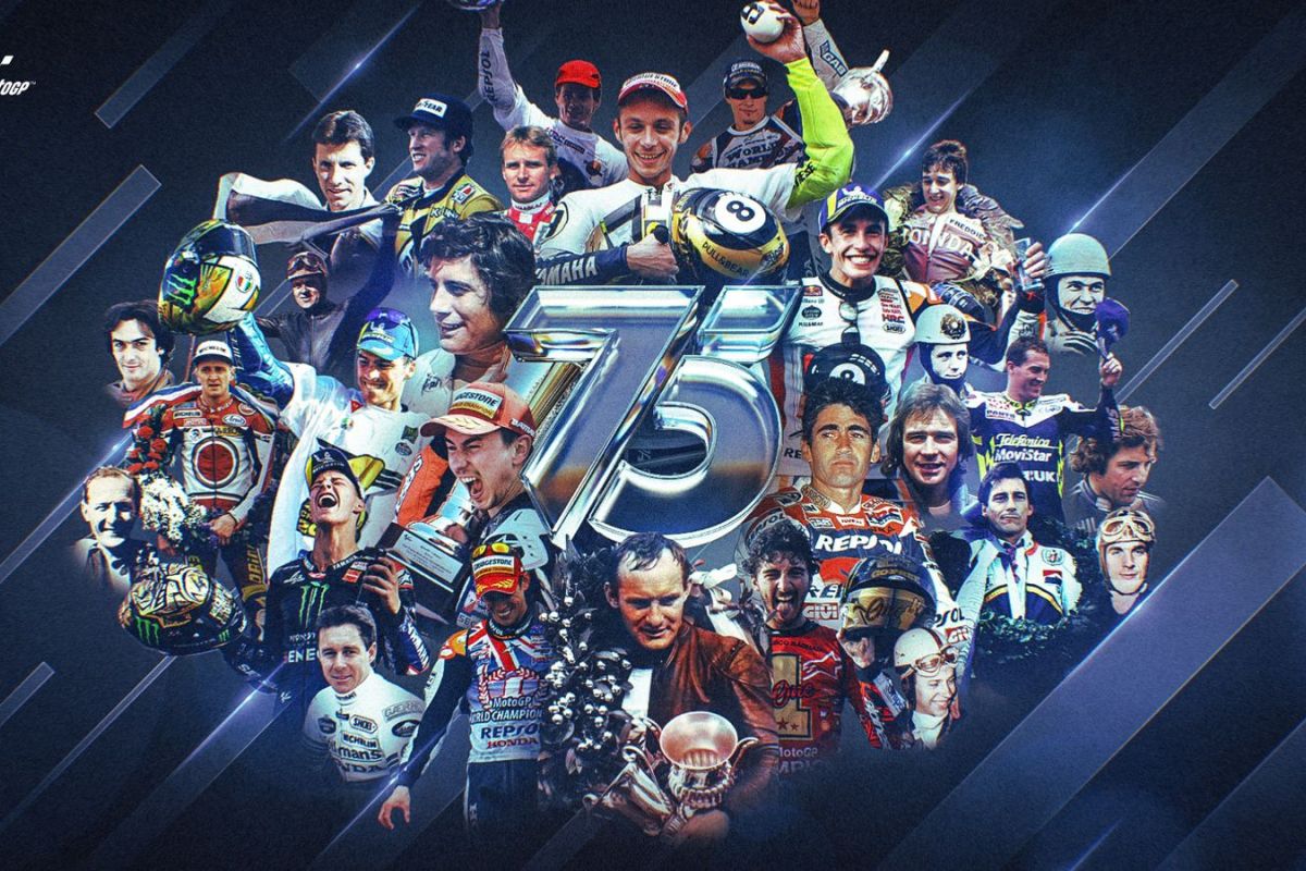 Logo baru MotoGP 2024 untuk rayakan 75 tahun kompetisi