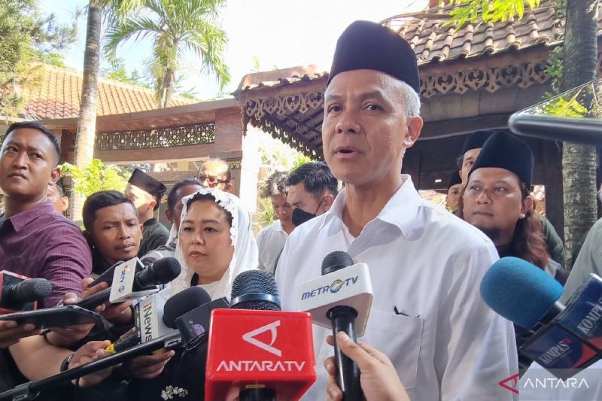 Usai ziarah, Ganjar selalu ingat politik kemanusiaan Gus Dur