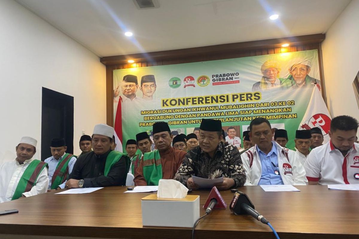 Ikhwanul Muballighin pindahkan dukungan ke Capres Prabowo-Gibran