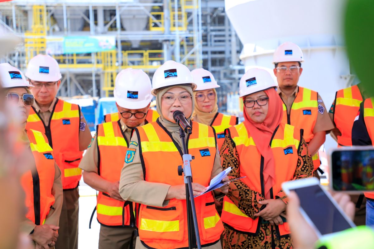 Kemnaker gelar Bulan K3 Nasional di smelter Freeport