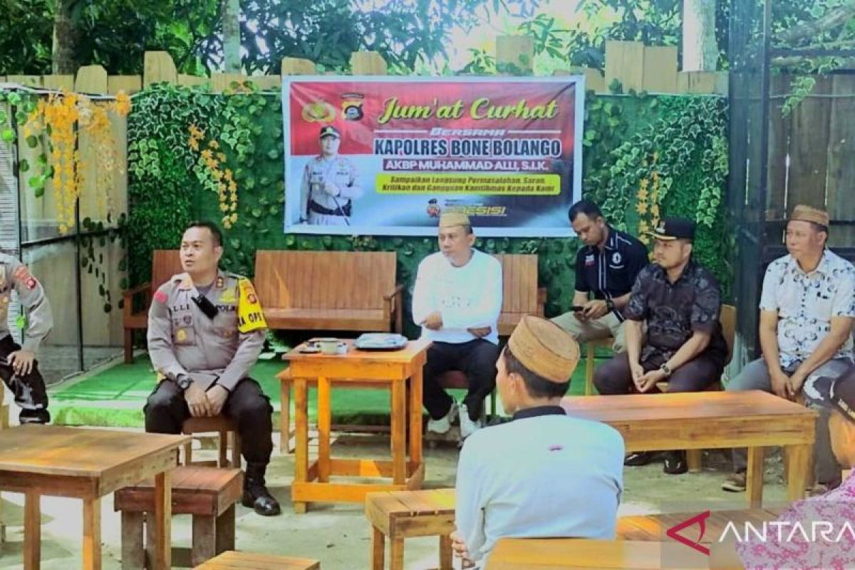 Polres Bone Bolango edukasi warga tangkal hoaks di Pemilu 2024