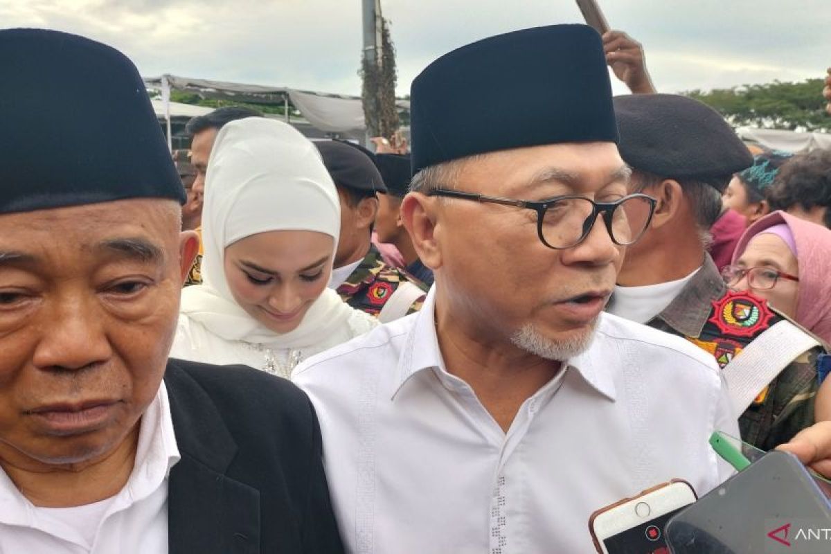 Zulhas minta masyarakat Lampung dukung pemilu lancar dan damai