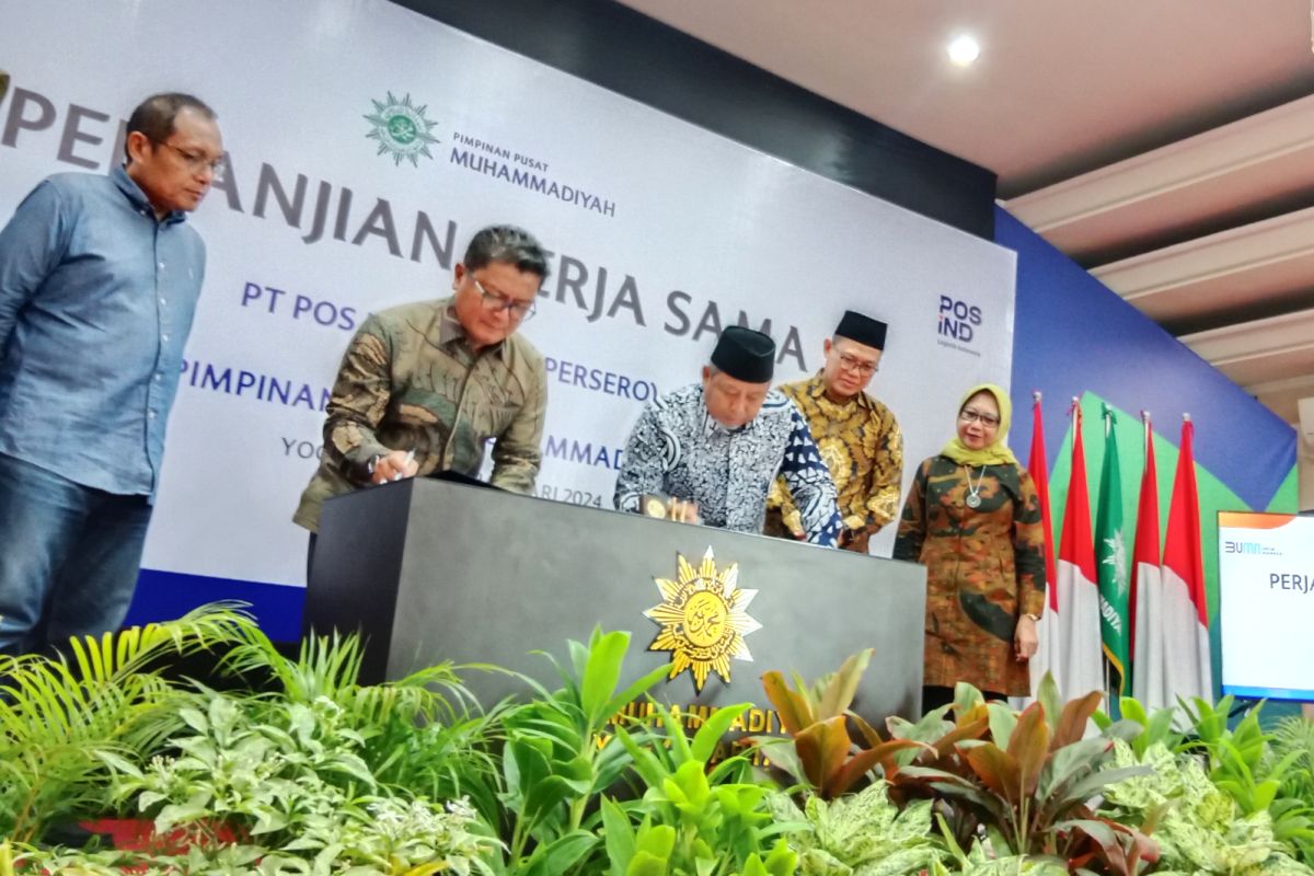 PP Muhammadiyah gandeng Pos Indonesia kembangkan layanan jasa kurir