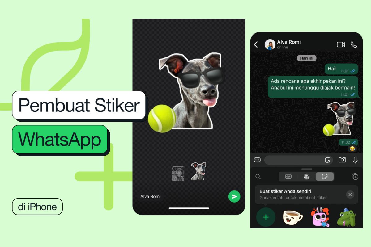 WhatsApp hadirkan fitur "Sticker Maker" khusus untuk iPhone