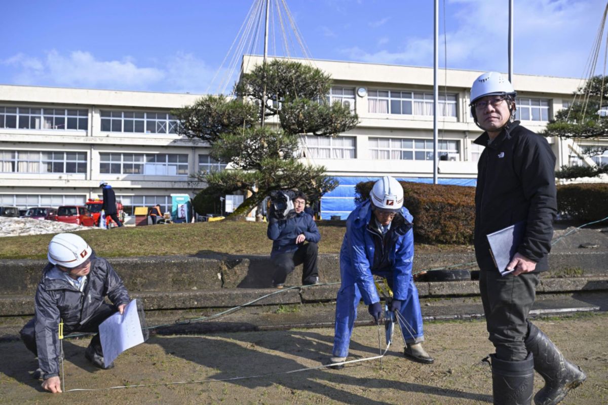 Jepang mulai bangun perumahan sementara bagi korban gempa