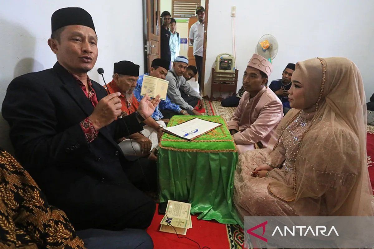 Kemenag catat 36.035 pasangan nikah di Aceh sepanjang 2023