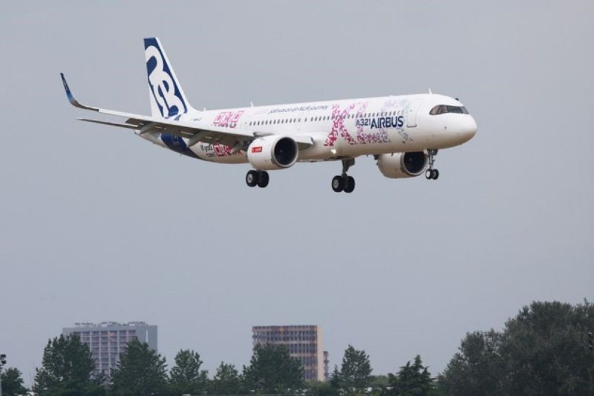 Kirim 735 pesawat komersial, Airbus berhasil lampaui target 2023
