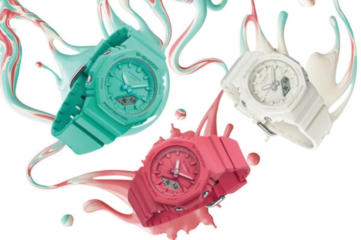 Casio Luncurkan G-SHOCK Berukuran Ringkas dengan Skema Warna Monokromatik Bernuansa Cerah