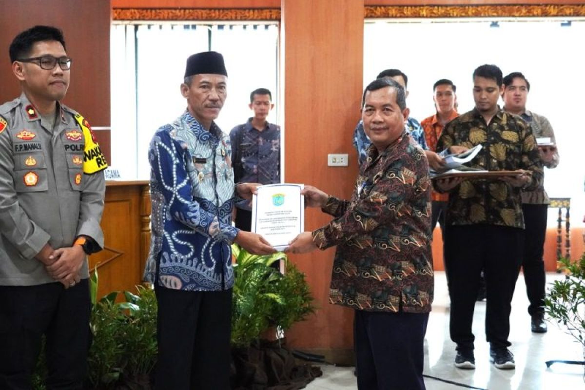 Bupati OKI serahkan DPA 2024