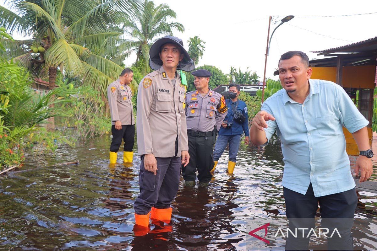 100 TPS di Kabupaten Rokan Hilir terendam