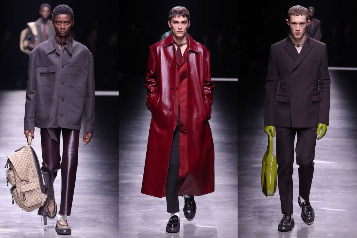 Gucci hadirkan era baru dalam debut pakaian pria di Milan Fashion Week
